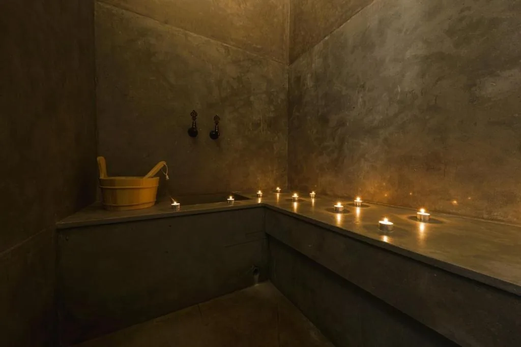 Hammam traditionnel privé Villa Azur Marrakech